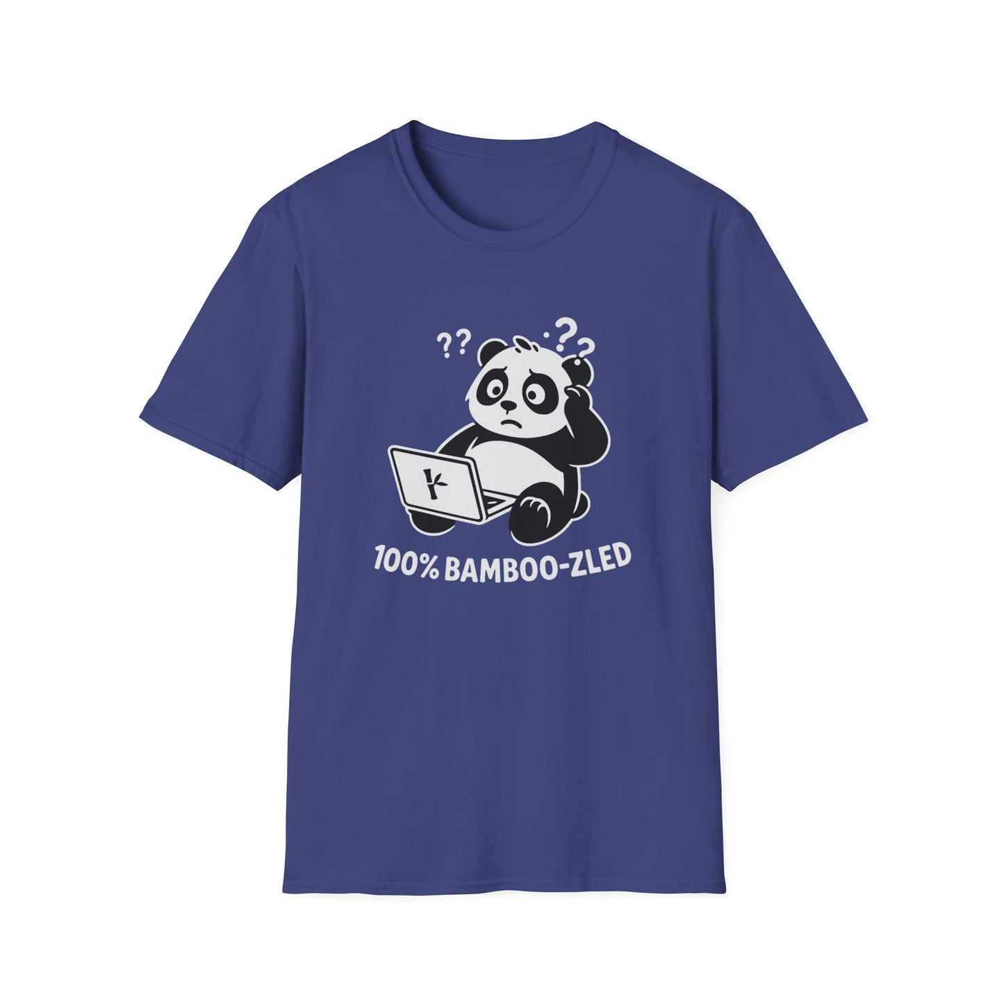 Panda T-Shirt - '100% Bamboozled' Softstyle Tee