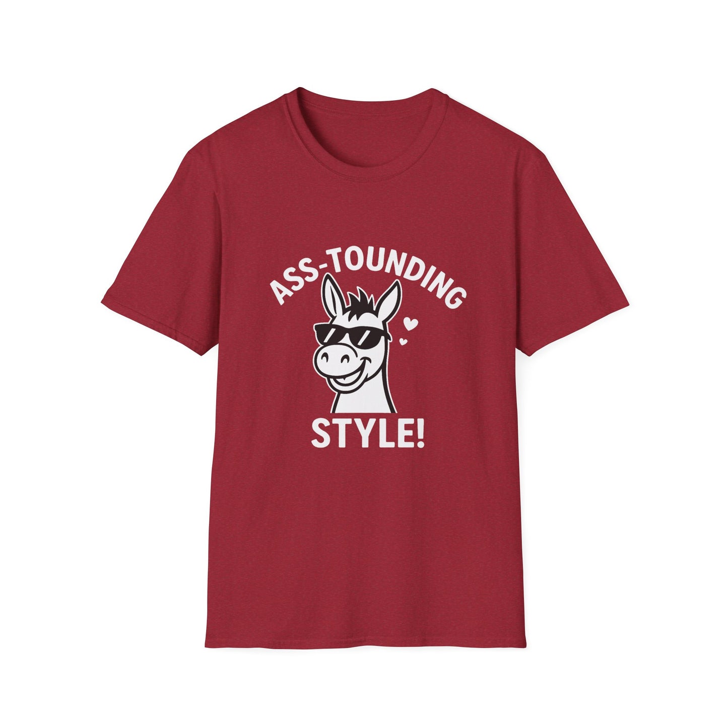 Donkey T-Shirt - 'Ass-Tounding' Softstyle Tee
