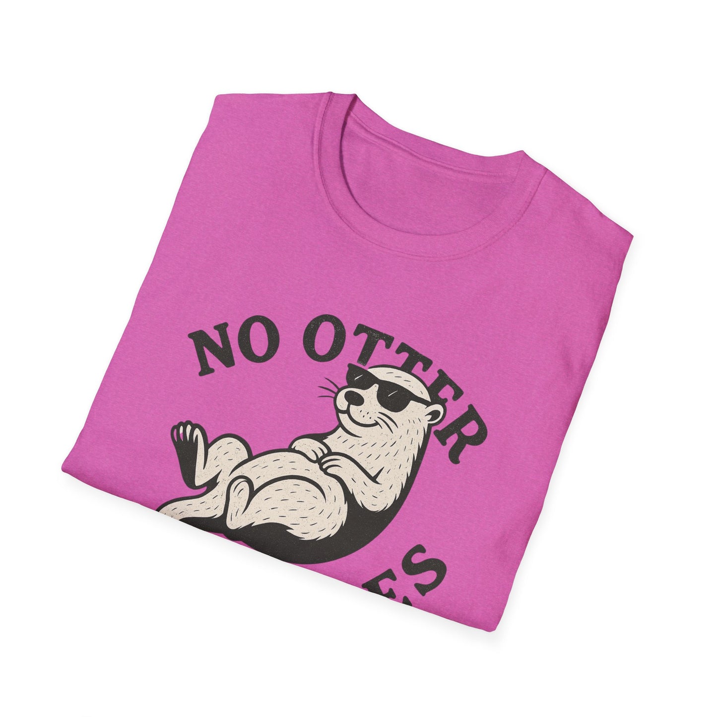 Otter T-Shirt - 'No Otter Worries' Softstyle Tee