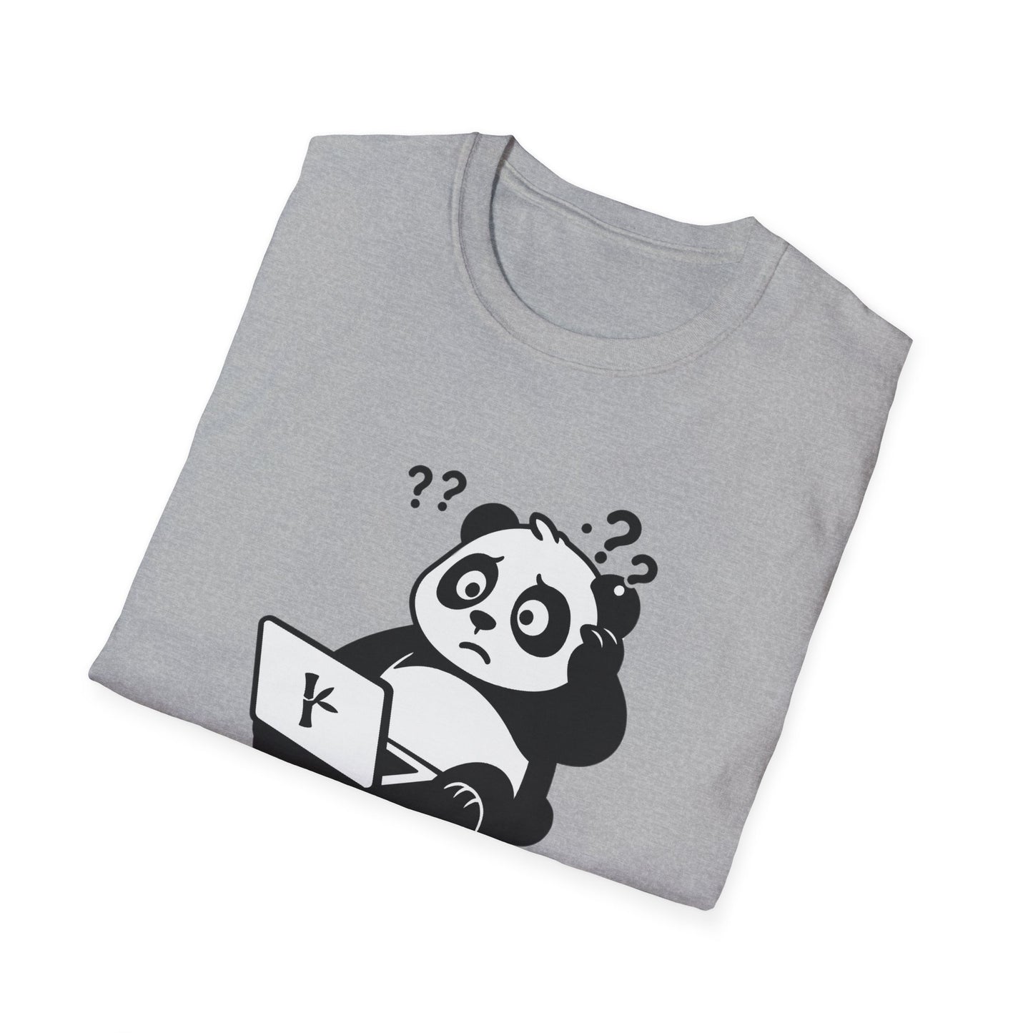 Panda T-Shirt - '100% Bamboozled' Softstyle Tee