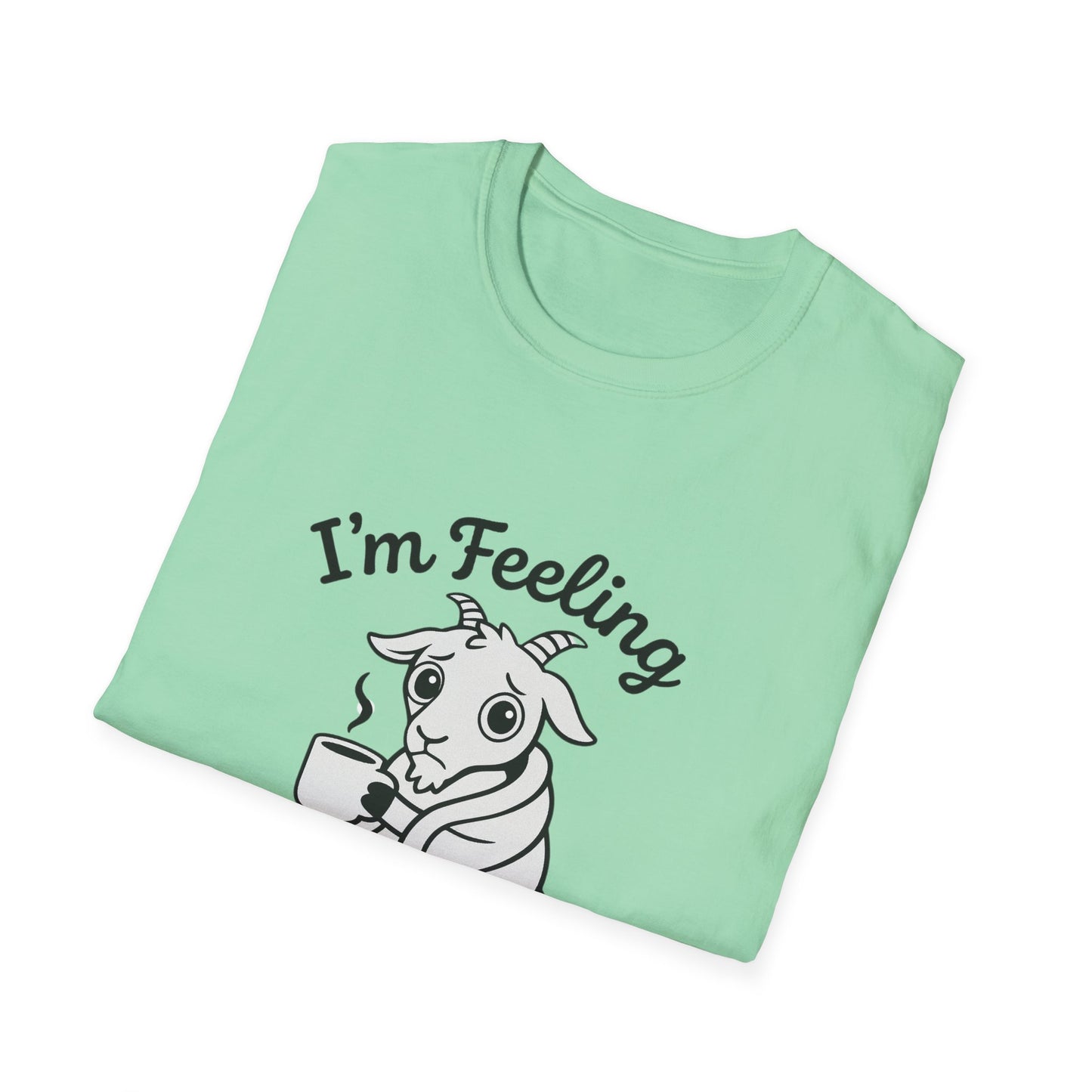 Goat T-Shirt - 'I'm Feeling Baaad' Softstyle Tee