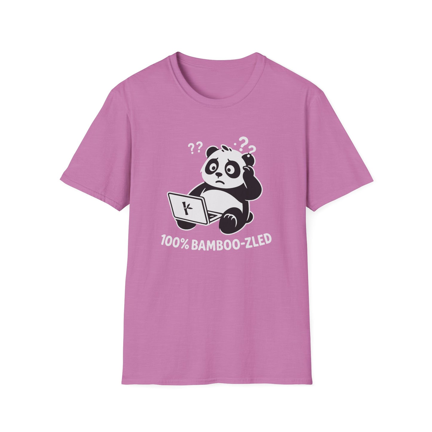 Panda T-Shirt - '100% Bamboozled' Softstyle Tee