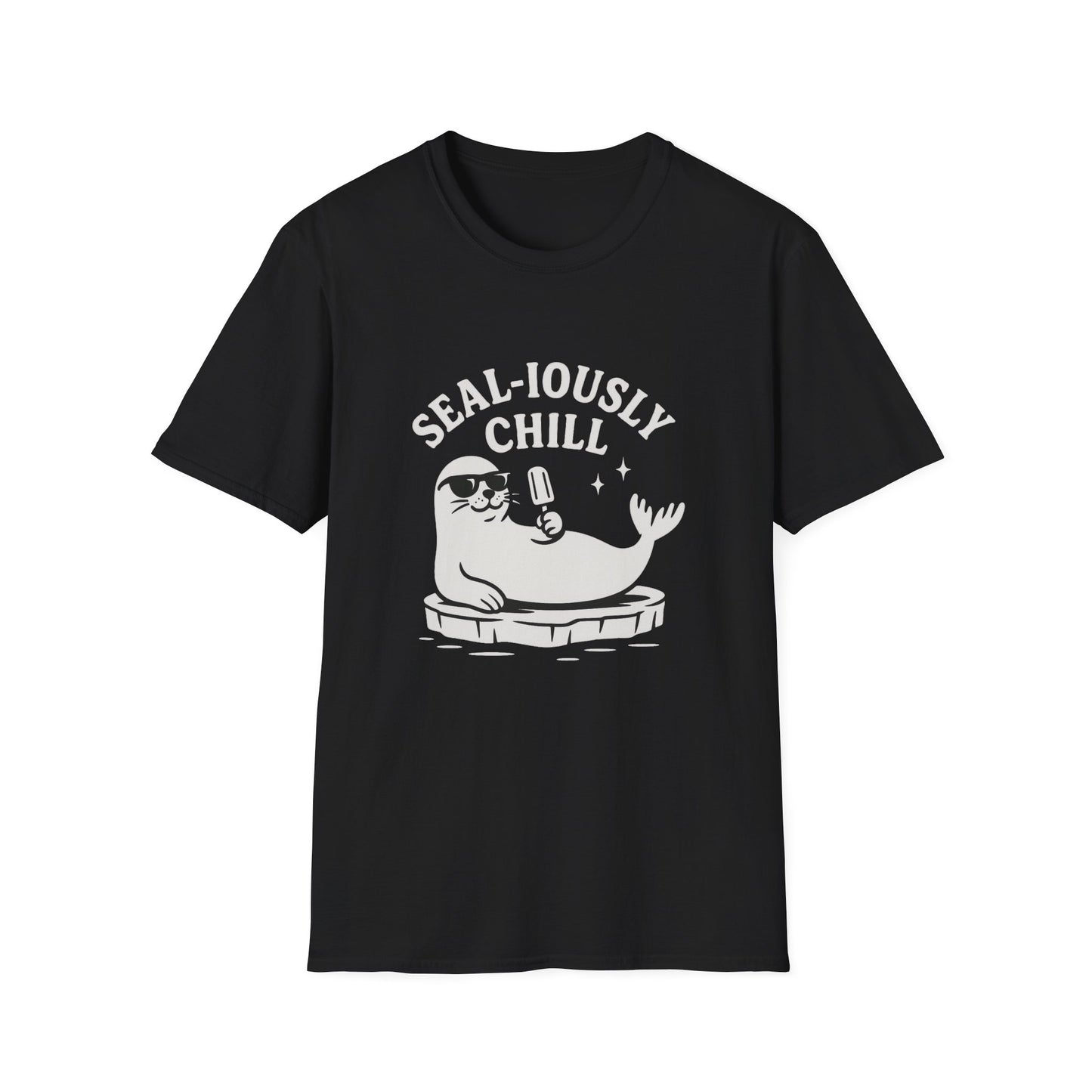 Seal T-Shirt - 'Sealiously Chill' Softstyle Tee