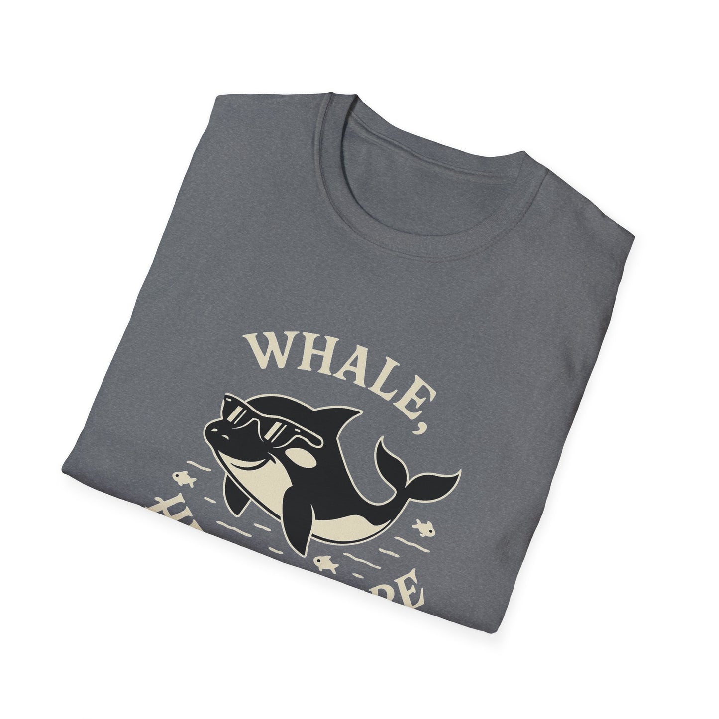 Whale T-Shirt - 'Whale Hello There' Softstyle Tee