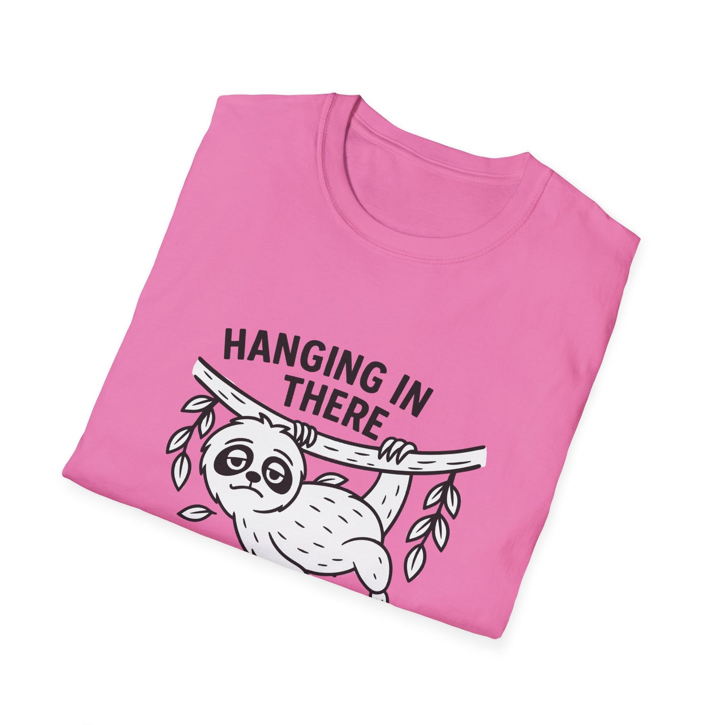 Sloth T-Shirt - 'Hangin' In There' Softstyle Tee