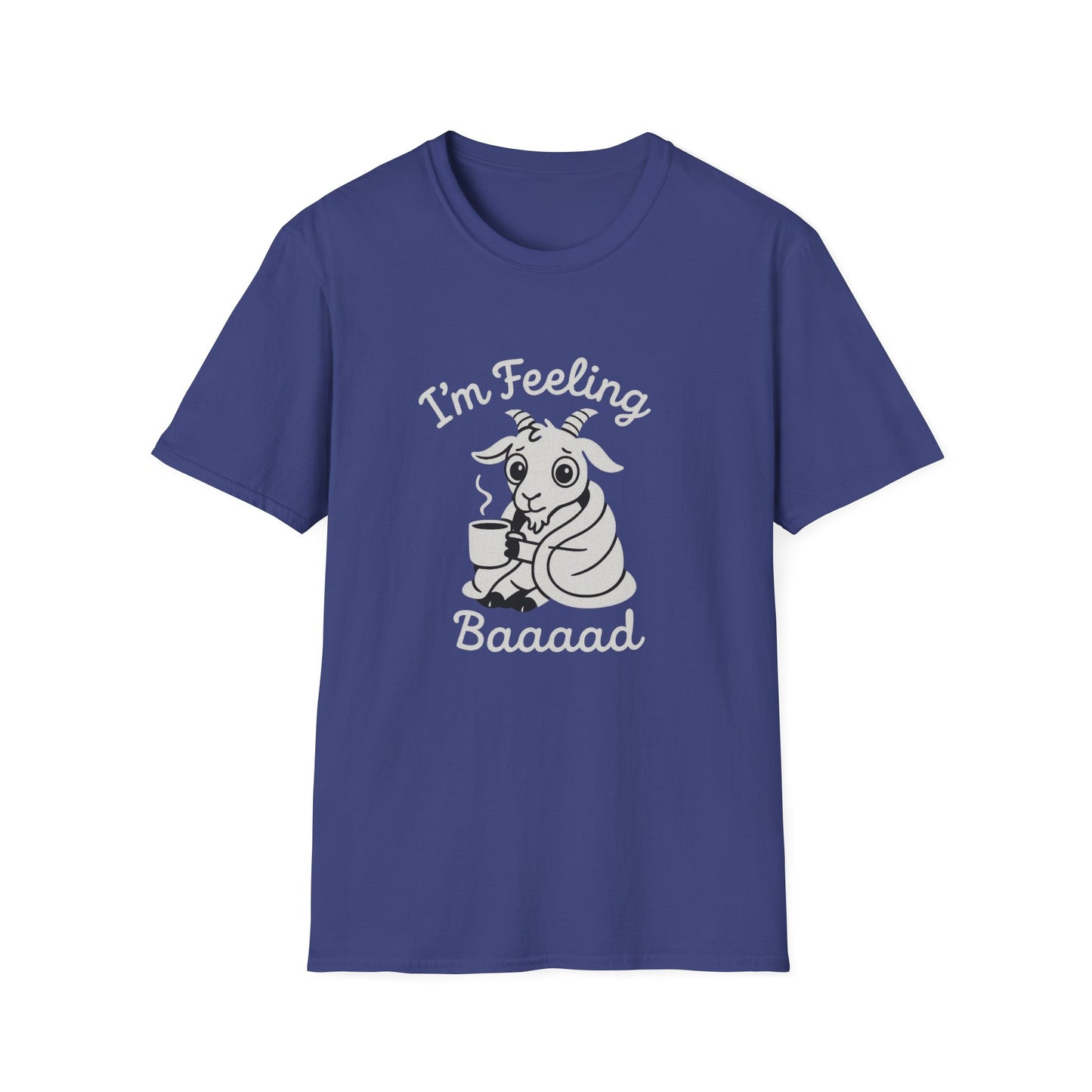 Goat T-Shirt - 'I'm Feeling Baaad' Softstyle Tee
