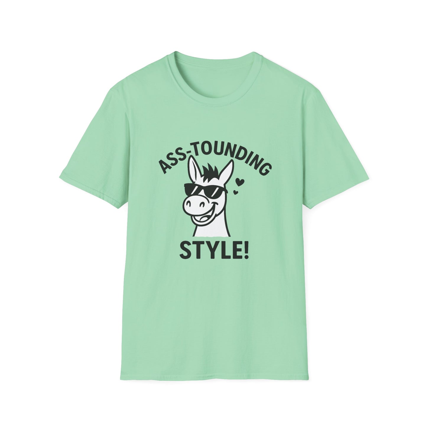 Donkey T-Shirt - 'Ass-Tounding' Softstyle Tee
