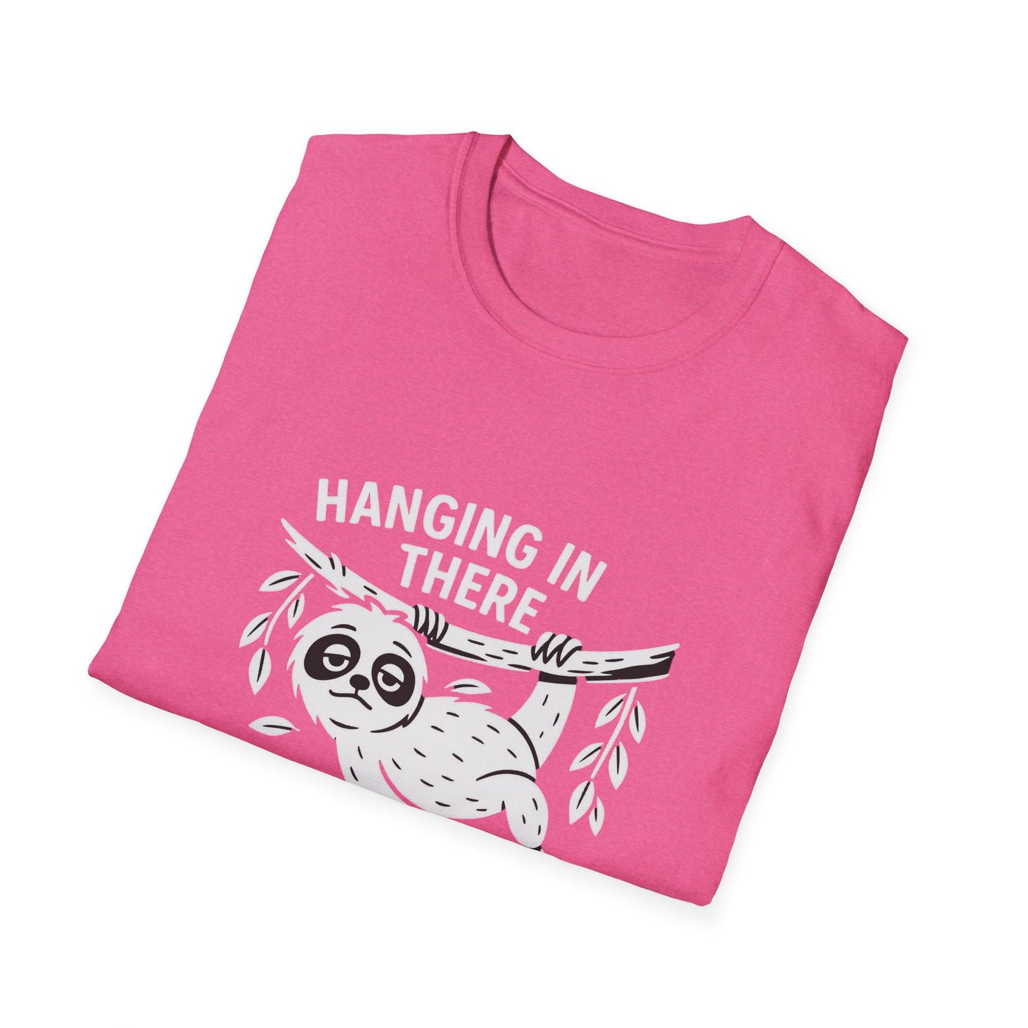 Sloth T-Shirt - 'Hangin' In There' Softstyle Tee