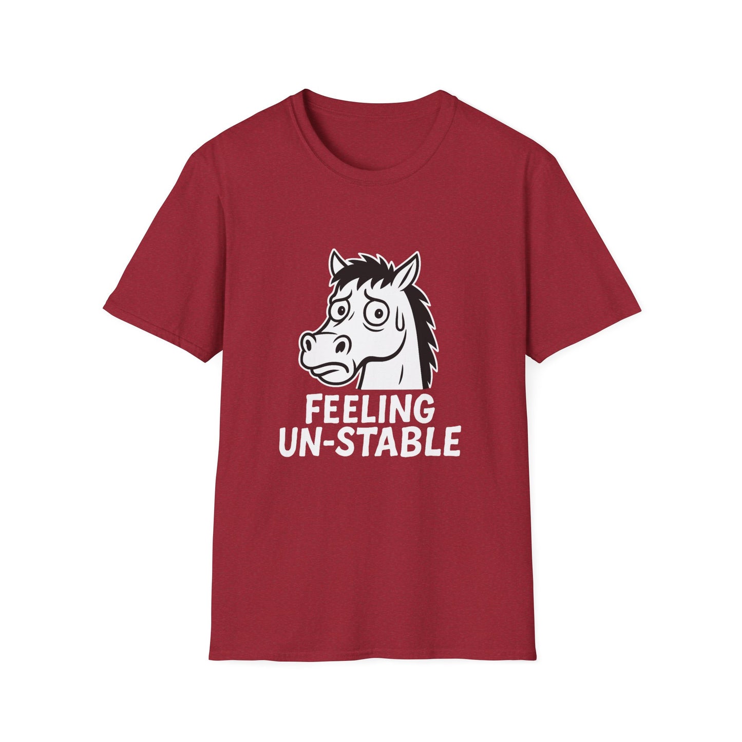 Horse T-Shirt - 'Feeling Un-Stable' Softstyle Tee