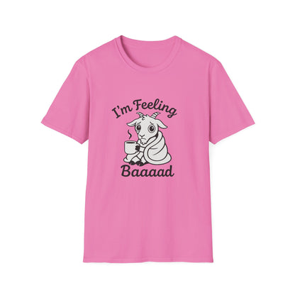Goat T-Shirt - 'I'm Feeling Baaad' Softstyle Tee