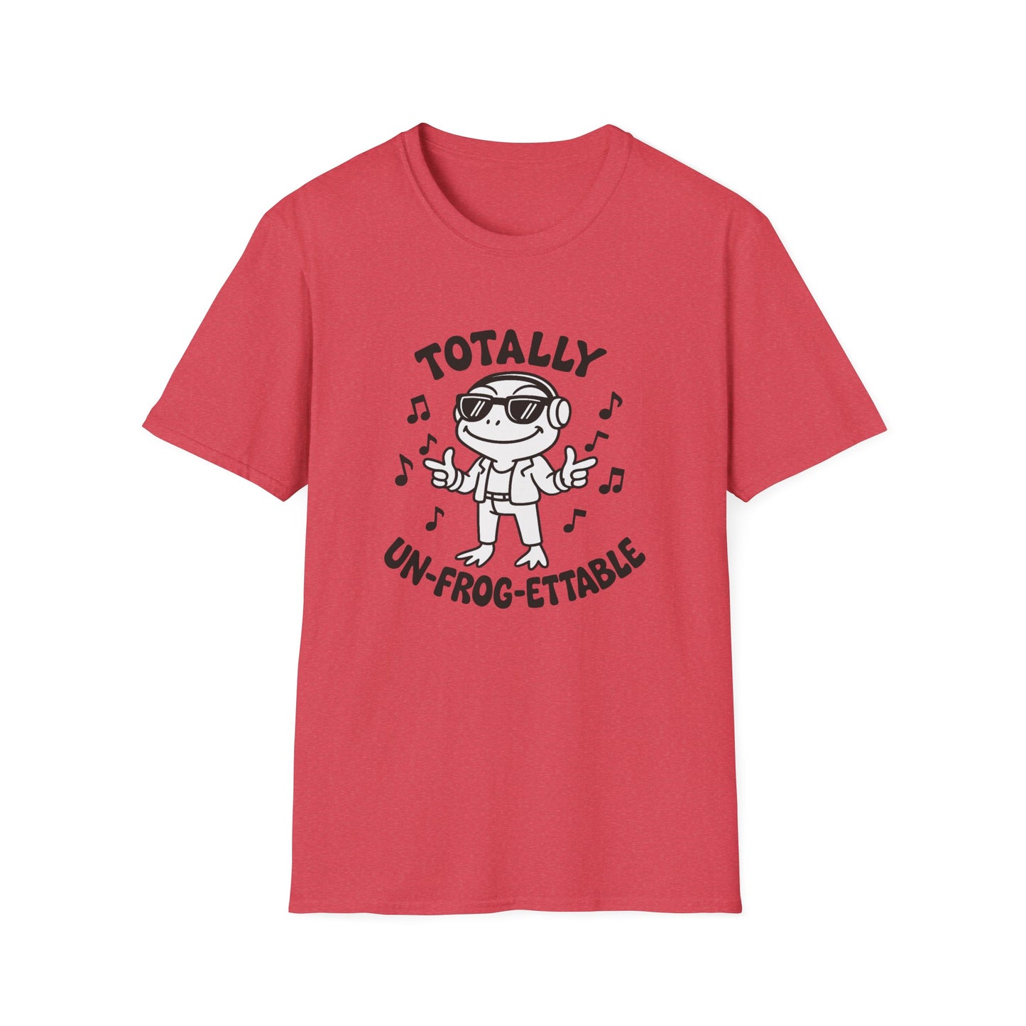 Frog T-Shirt - 'Totally Un-Frog-Gettable' Softstyle Tee