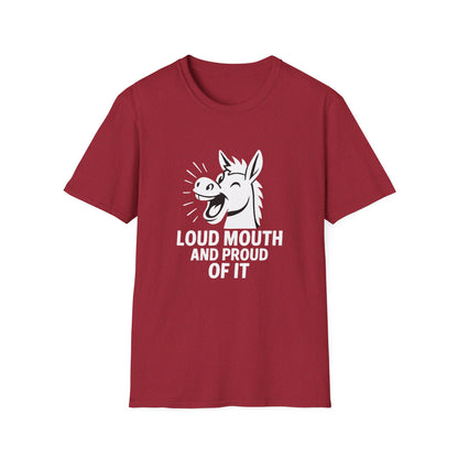 Horse T-Shirt - 'Loud Mouth' Softstyle Tee