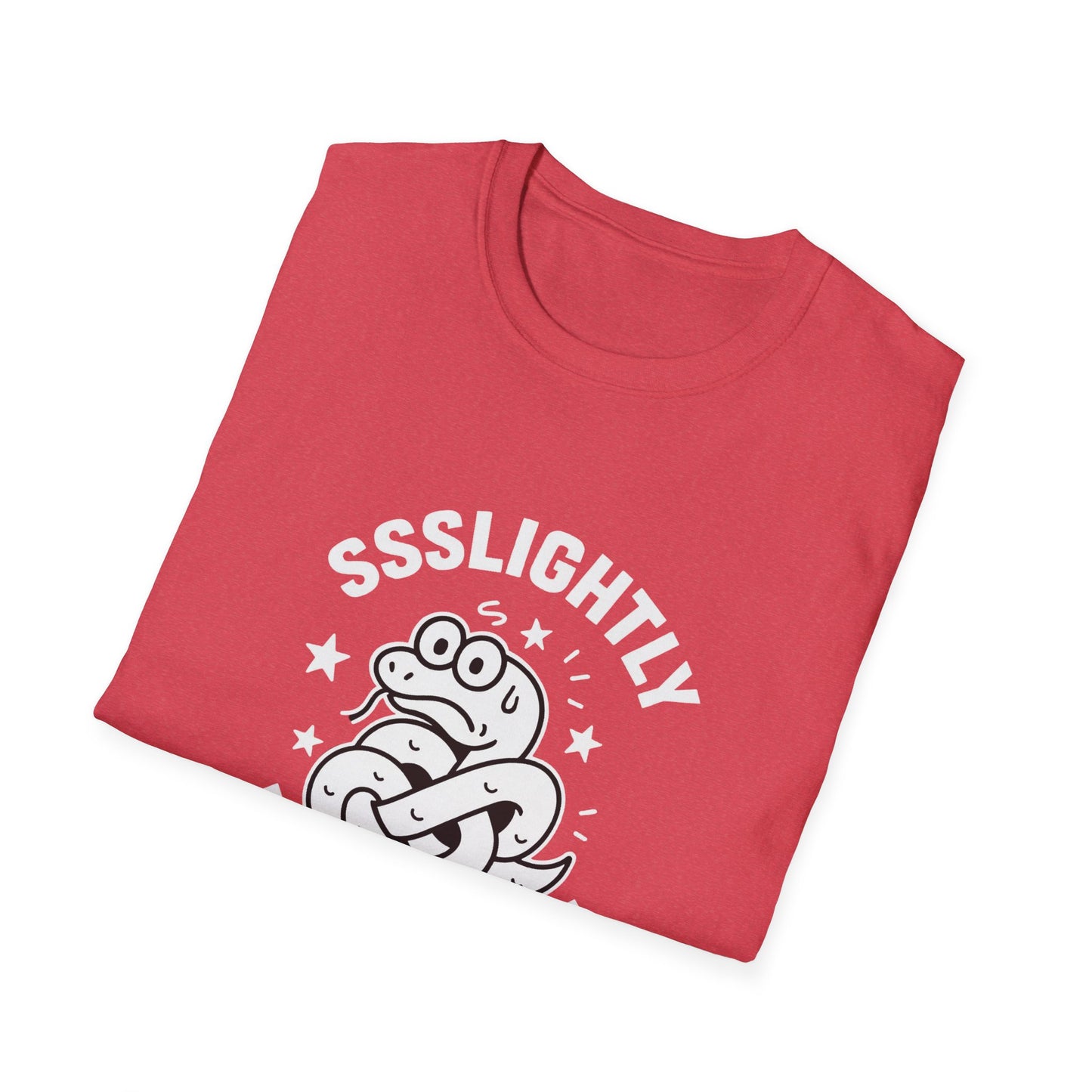 Slightly Unstable T-Shirt, Unisex Tee, Funny Graphic Shirt, Casual Wear, Gift for Friends, Quirky Fashion Statement