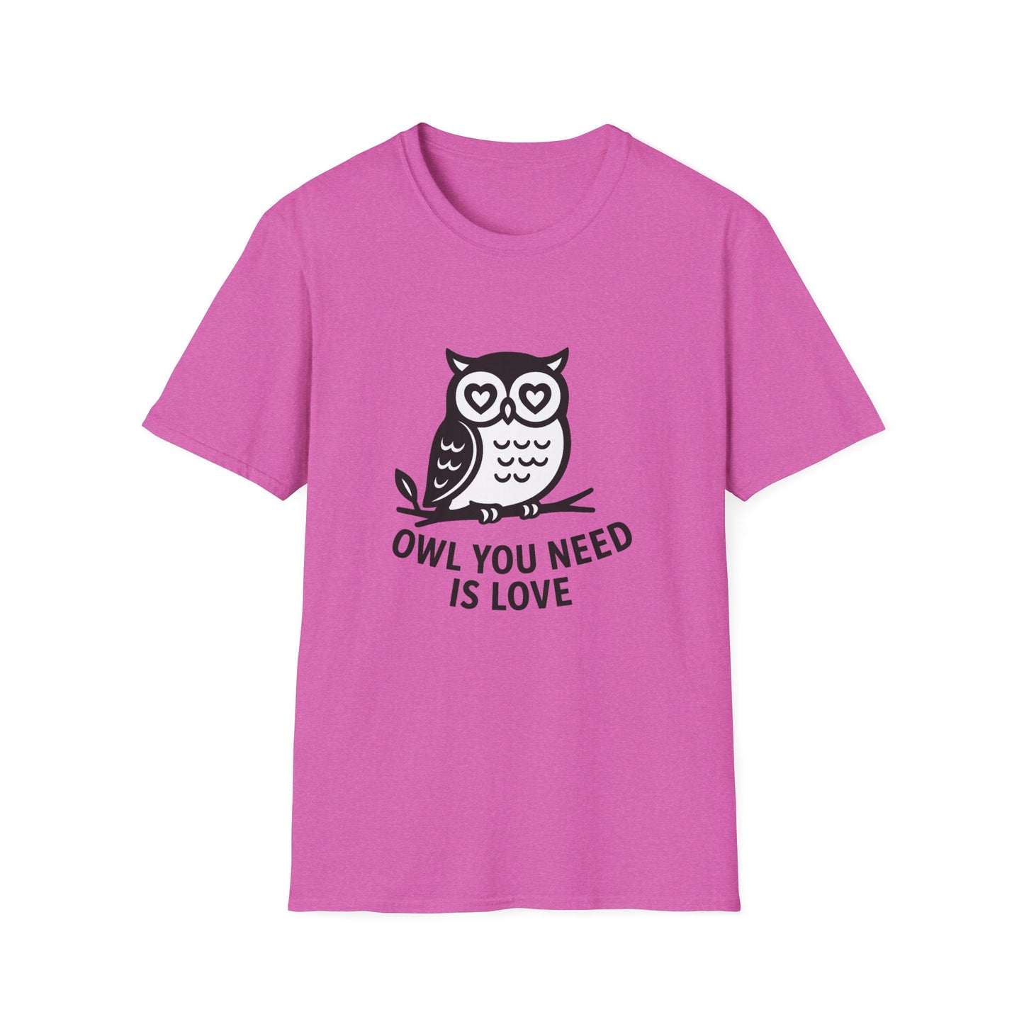 Owl T-Shirt - 'Owl You Need is Love' Softstyle Tee