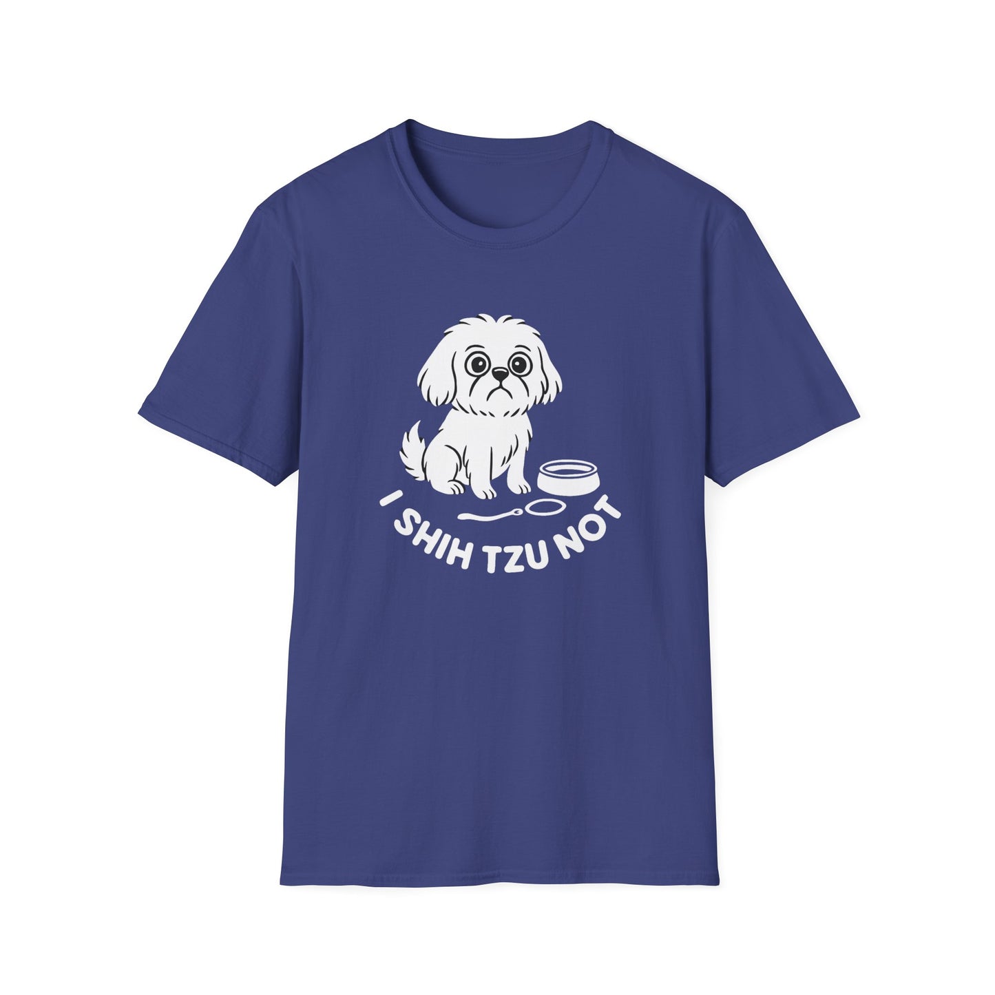 Shih Tzu Not Unisex Softstyle T-Shirt | Funny Dog Lover Tee, Pet Owner Gift, Casual Wear, Gift for Dog Lovers, Cute Animal Shirt