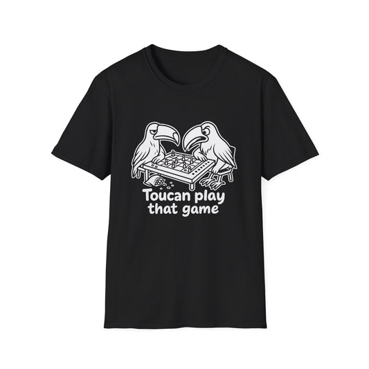 Toucan T-Shirt - 'Toucan Play That Game' Softstyle Tee