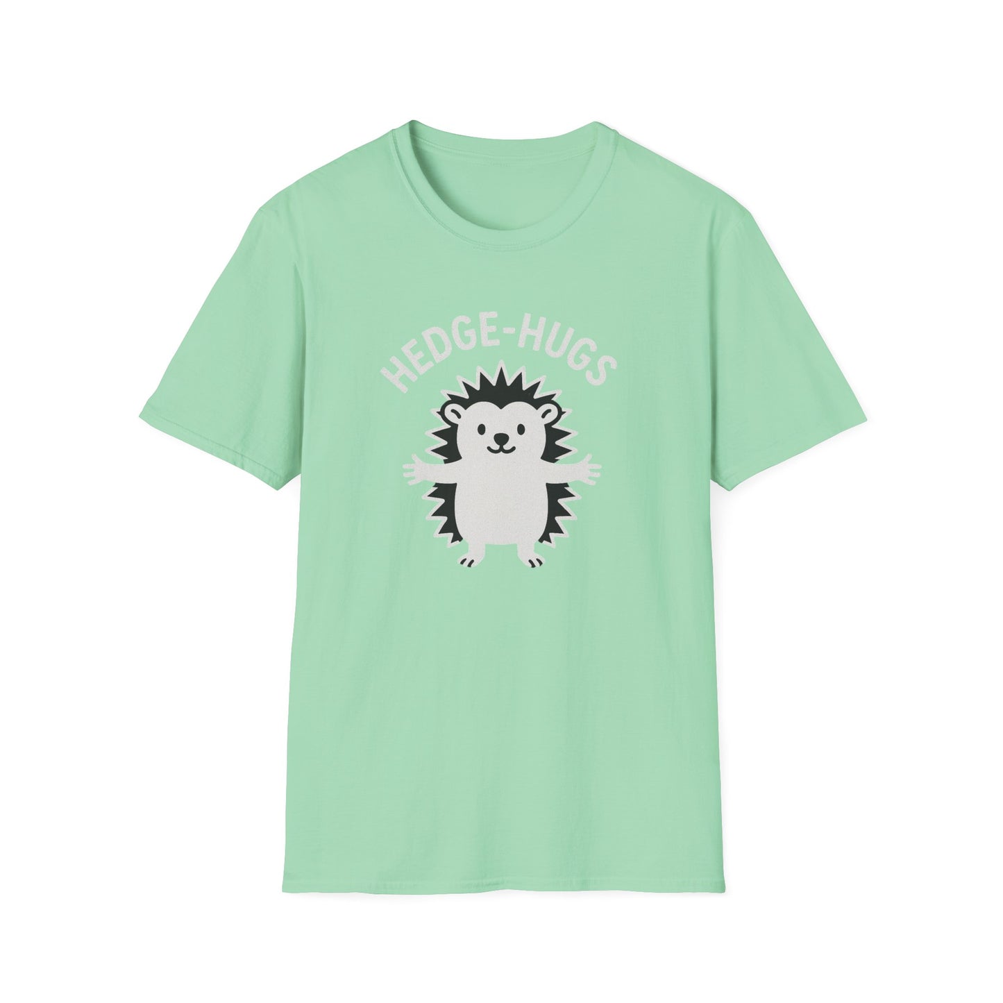 Hedgehog T-Shirt - 'Hedge-Hugs' Softstyle Tee