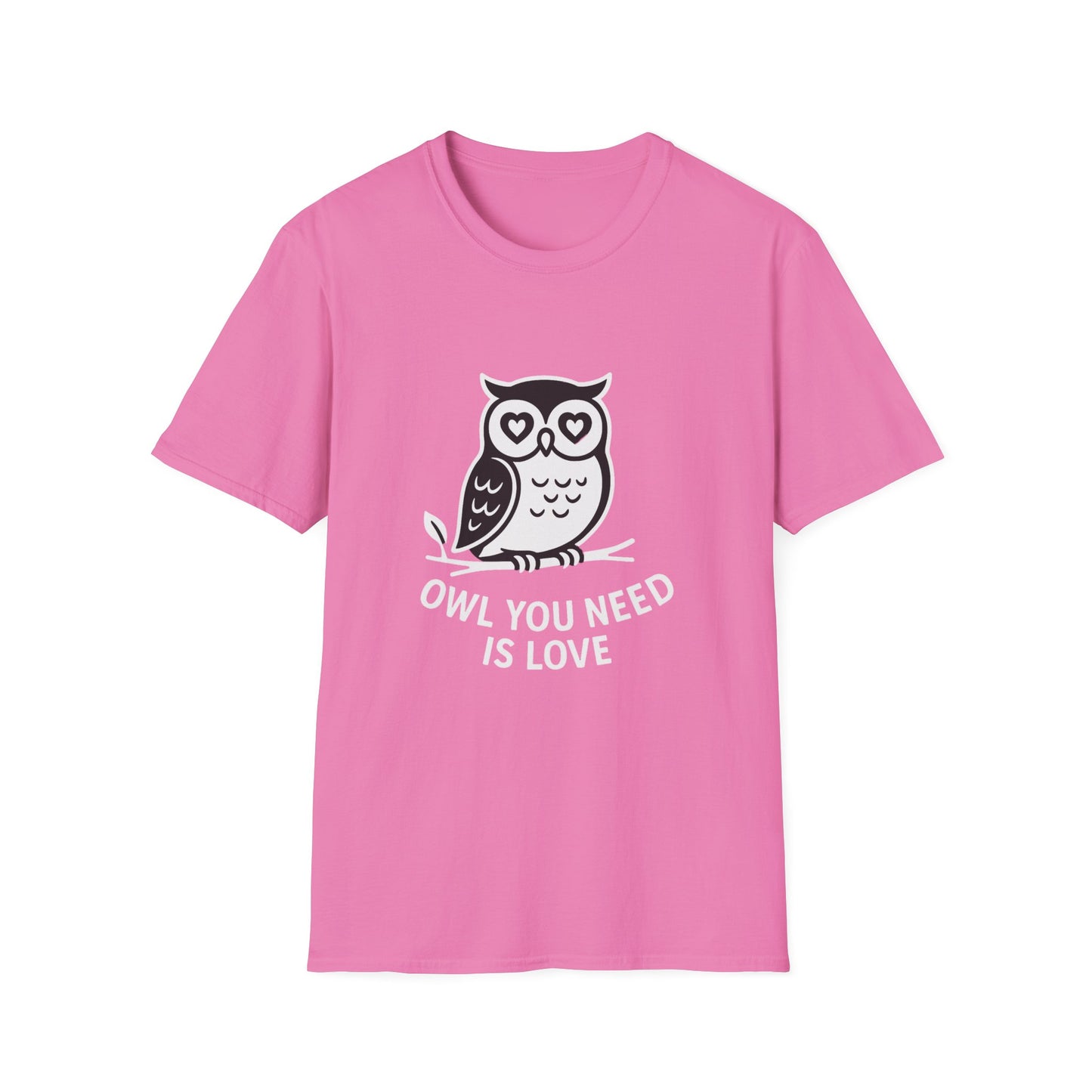 Owl T-Shirt - 'Owl You Need is Love' Softstyle Tee