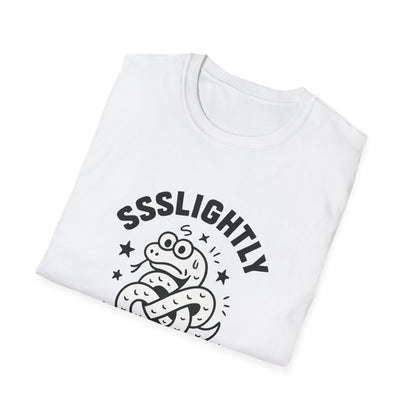 Slightly Unstable T-Shirt, Unisex Tee, Funny Graphic Shirt, Casual Wear, Gift for Friends, Quirky Fashion Statement