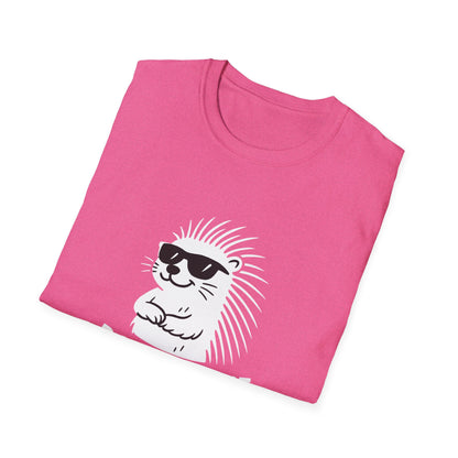 Porcupine T-Shirt - 'Porcu-Fine' Softstyle Tee