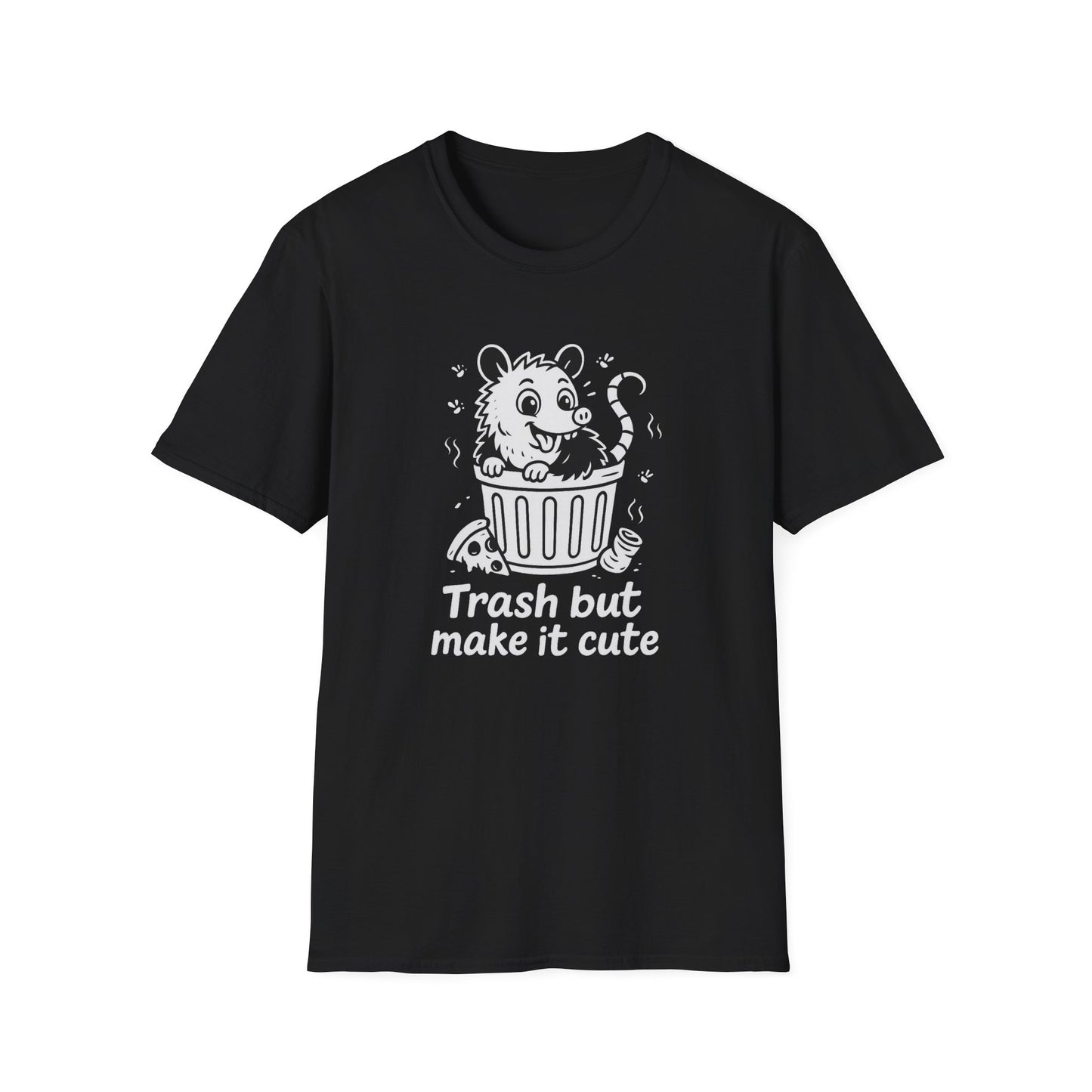 Possum T-Shirt - 'Trash But Make it Cute' Softstyle Tee