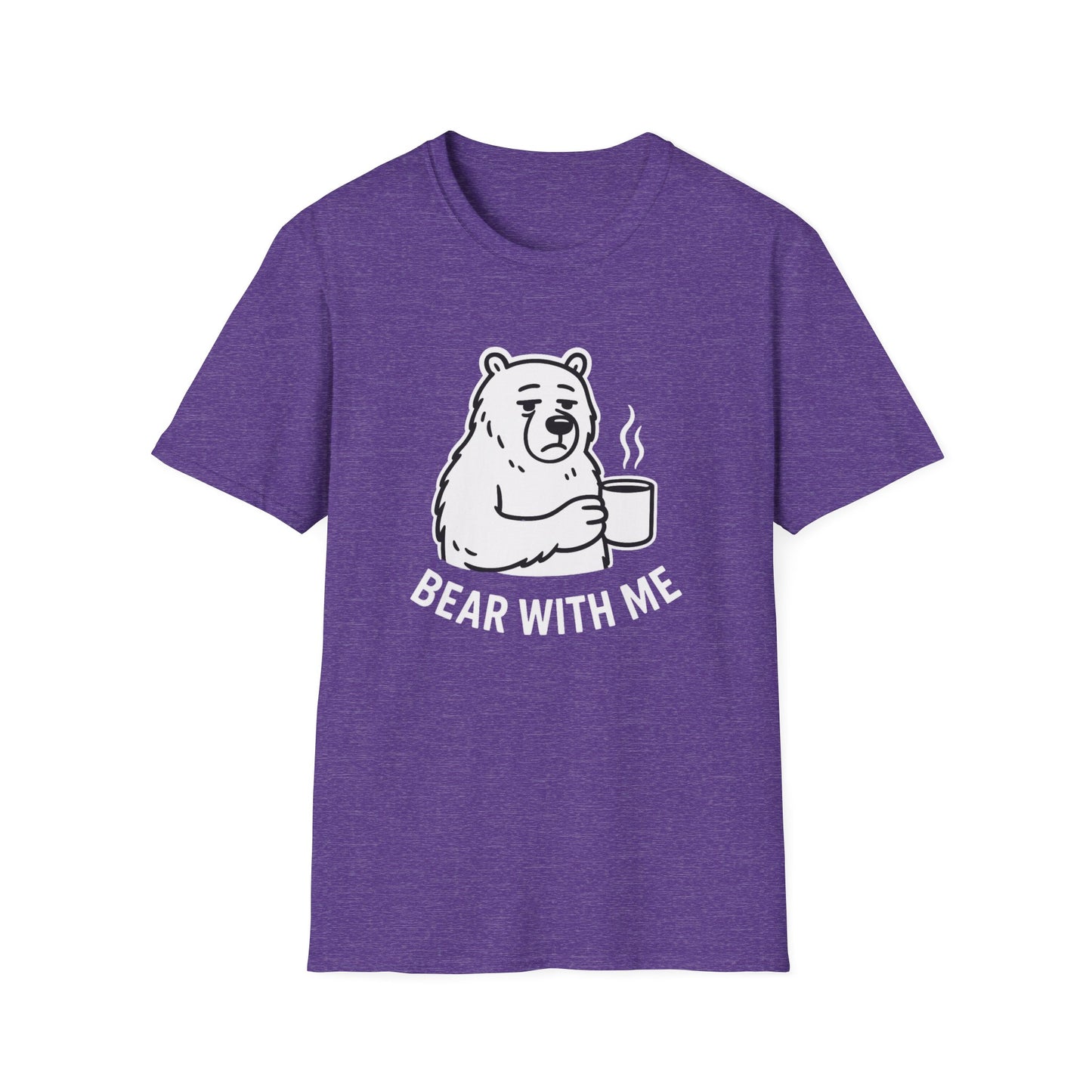 Bear T-Shirt - 'Bear With Me' Graphic Tee