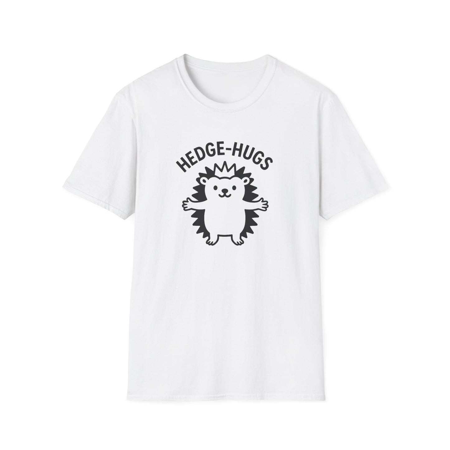 Hedgehog T-Shirt - 'Hedge-Hugs' Softstyle Tee