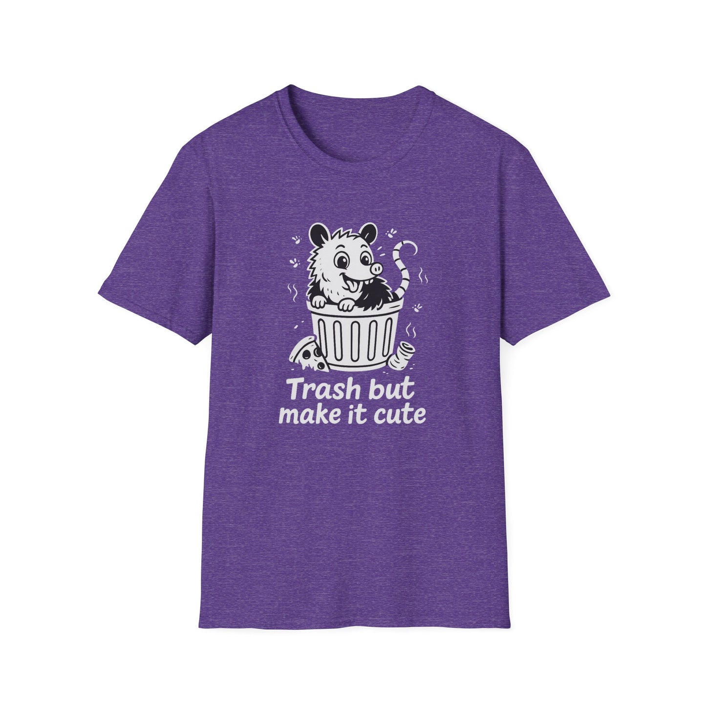 Possum T-Shirt - 'Trash But Make it Cute' Softstyle Tee