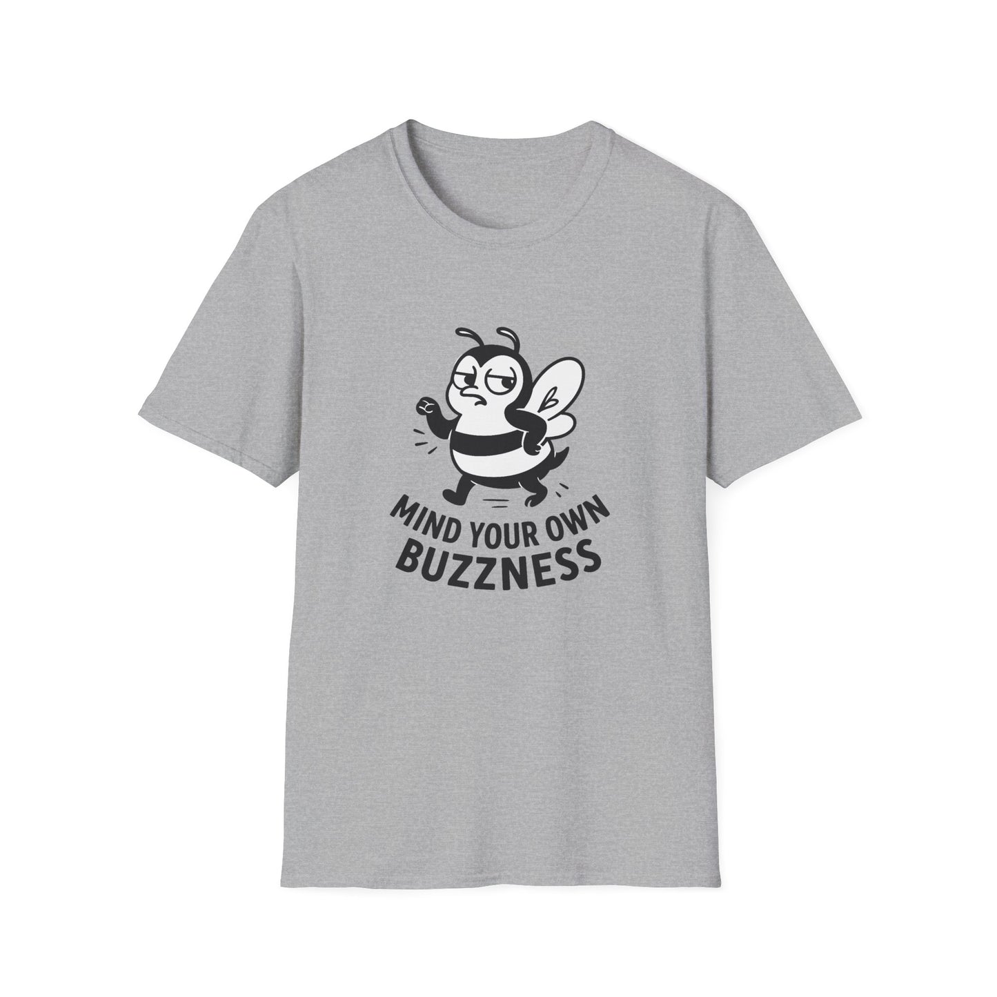 Bee T-Shirt - 'Mind Your Own Buzzness' Softstyle Tee