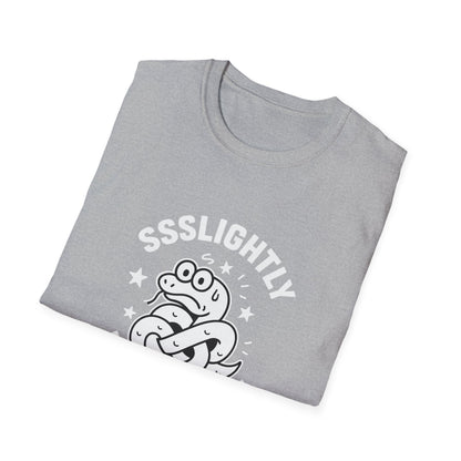 Slightly Unstable T-Shirt, Unisex Tee, Funny Graphic Shirt, Casual Wear, Gift for Friends, Quirky Fashion Statement