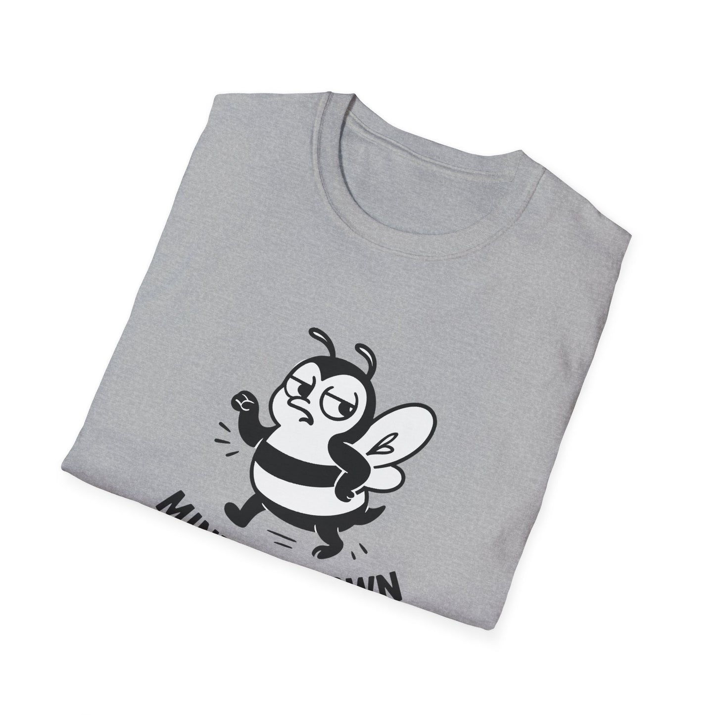 Bee T-Shirt - 'Mind Your Own Buzzness' Softstyle Tee