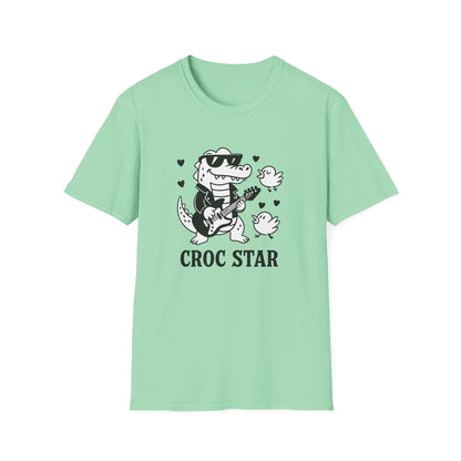 Crocodile T-Shirt - 'Croc Star' Softstyle Tee