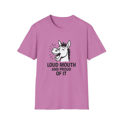 Horse T-Shirt - 'Loud Mouth' Softstyle Tee