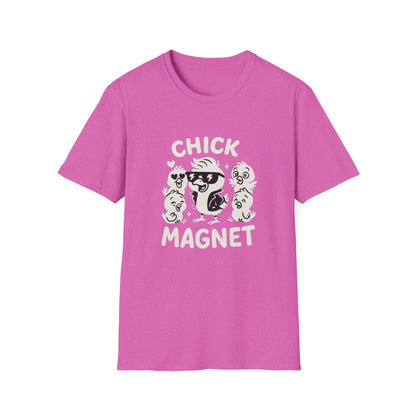 Chick T-Shirt - 'Chick Magnet' Softstyle Tee