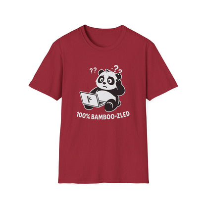 Panda T-Shirt - '100% Bamboozled' Softstyle Tee