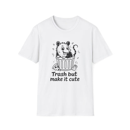Possum T-Shirt - 'Trash But Make it Cute' Softstyle Tee