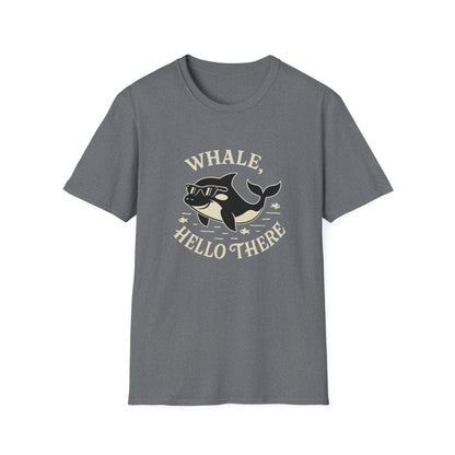Whale T-Shirt - 'Whale Hello There' Softstyle Tee