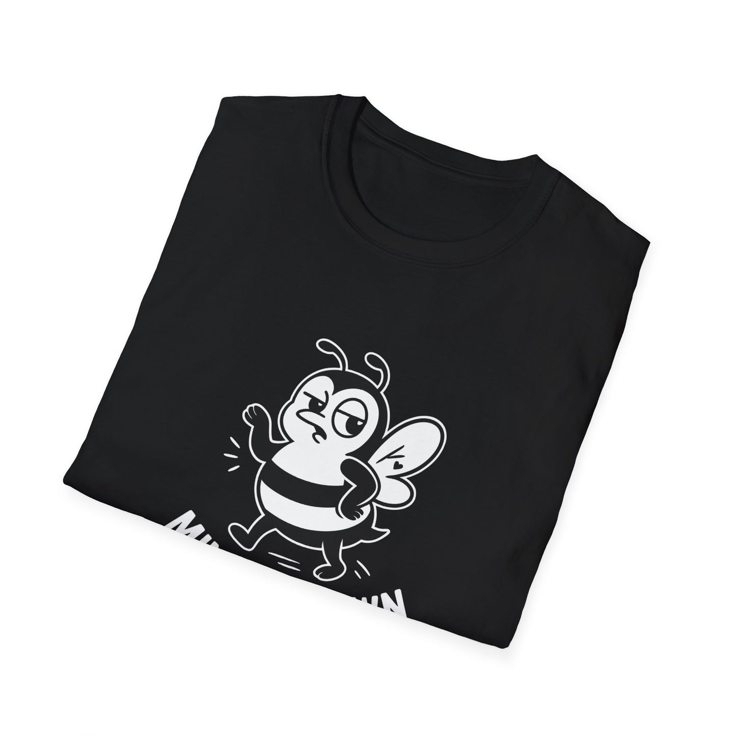 Bee T-Shirt - 'Mind Your Own Buzzness' Softstyle Tee