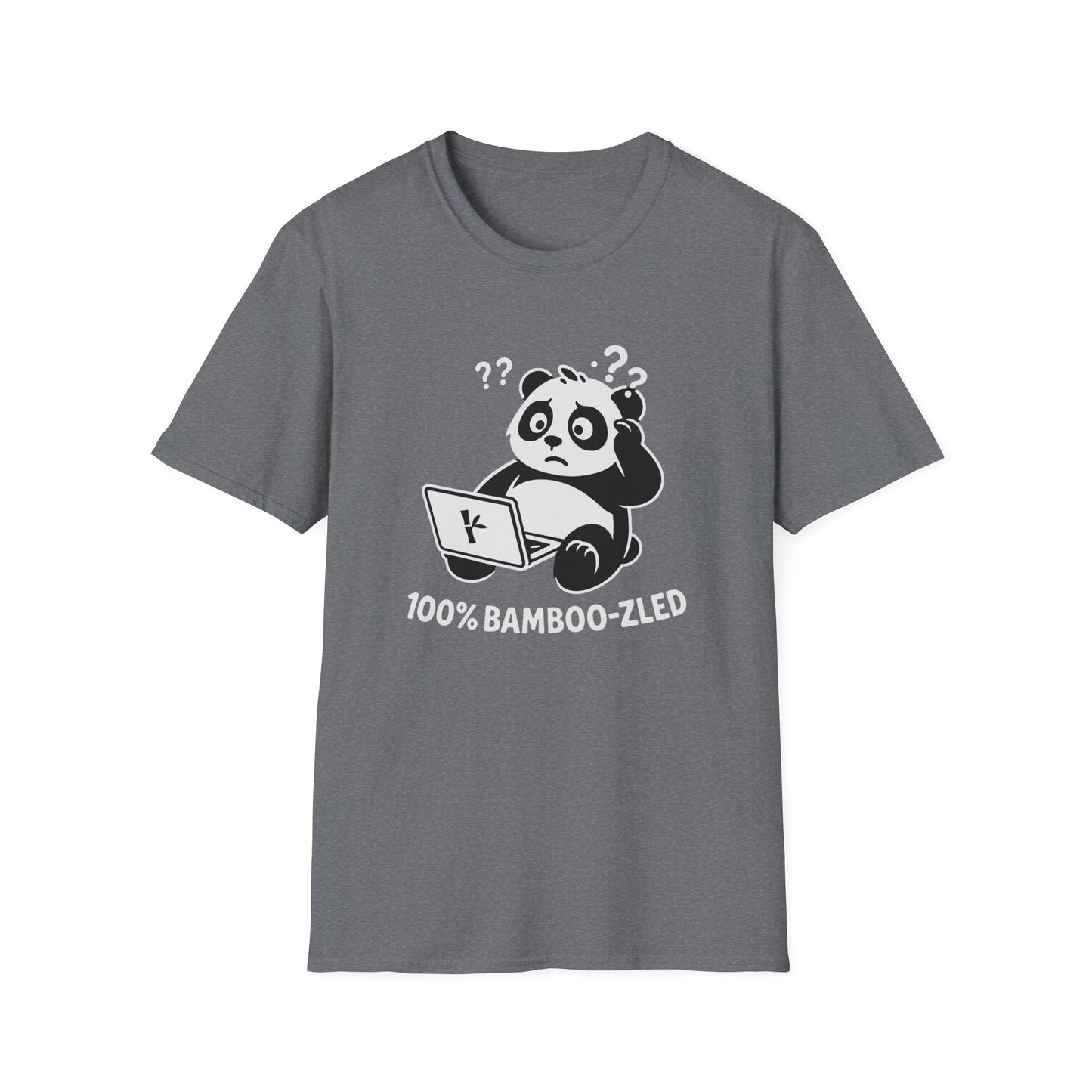 Panda T-Shirt - '100% Bamboozled' Softstyle Tee