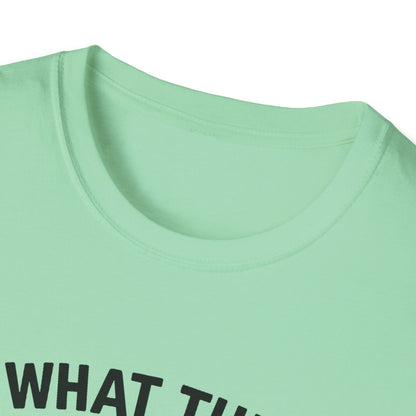 Moose T-Shirt - 'What The Moose Is Going On' Softstyle Tee