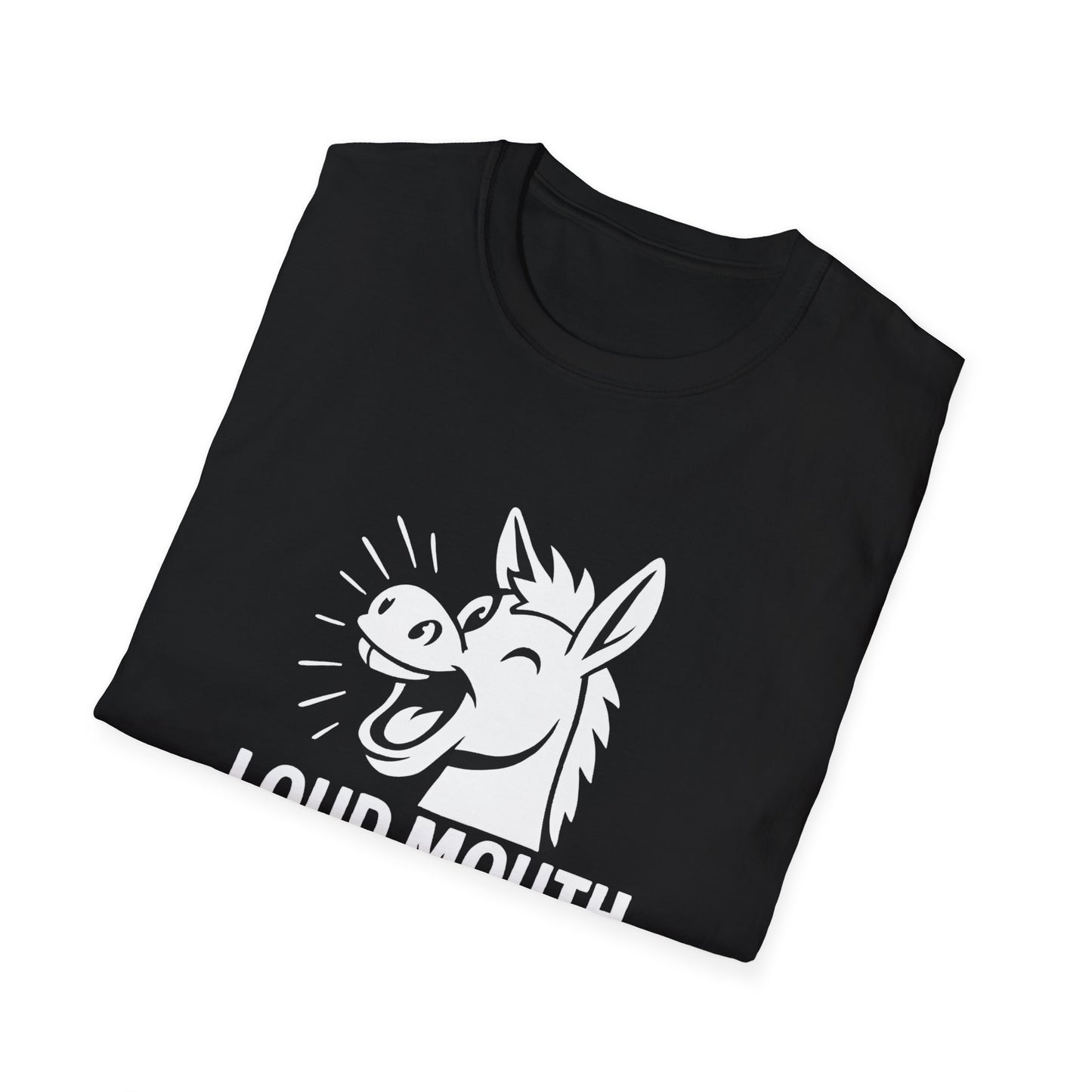 Horse T-Shirt - 'Loud Mouth' Softstyle Tee