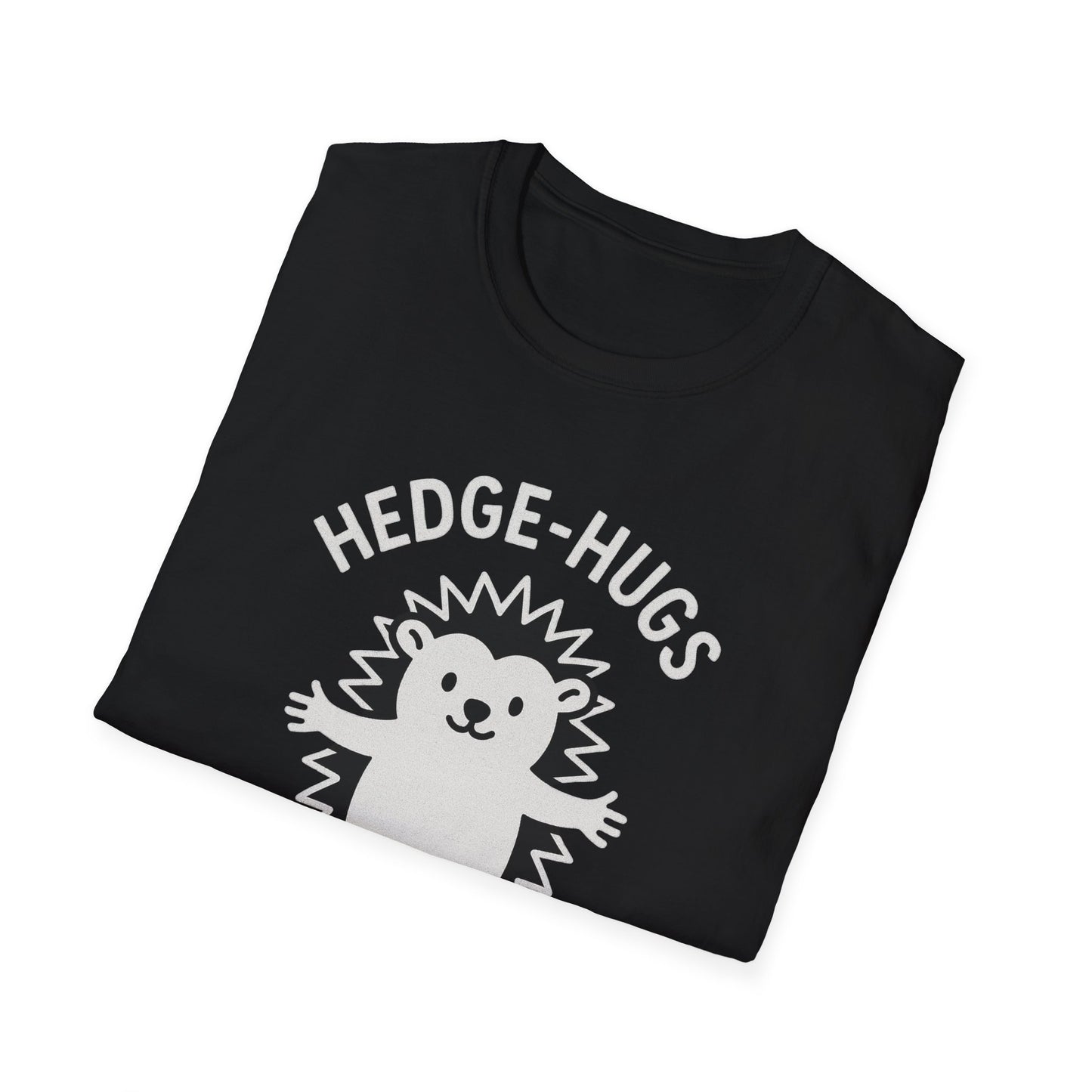 Hedgehog T-Shirt - 'Hedge-Hugs' Softstyle Tee
