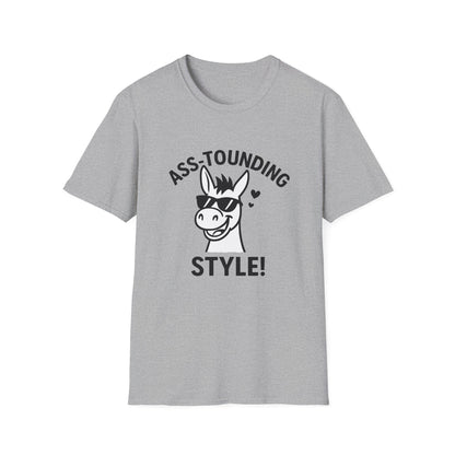 Donkey T-Shirt - 'Ass-Tounding' Softstyle Tee