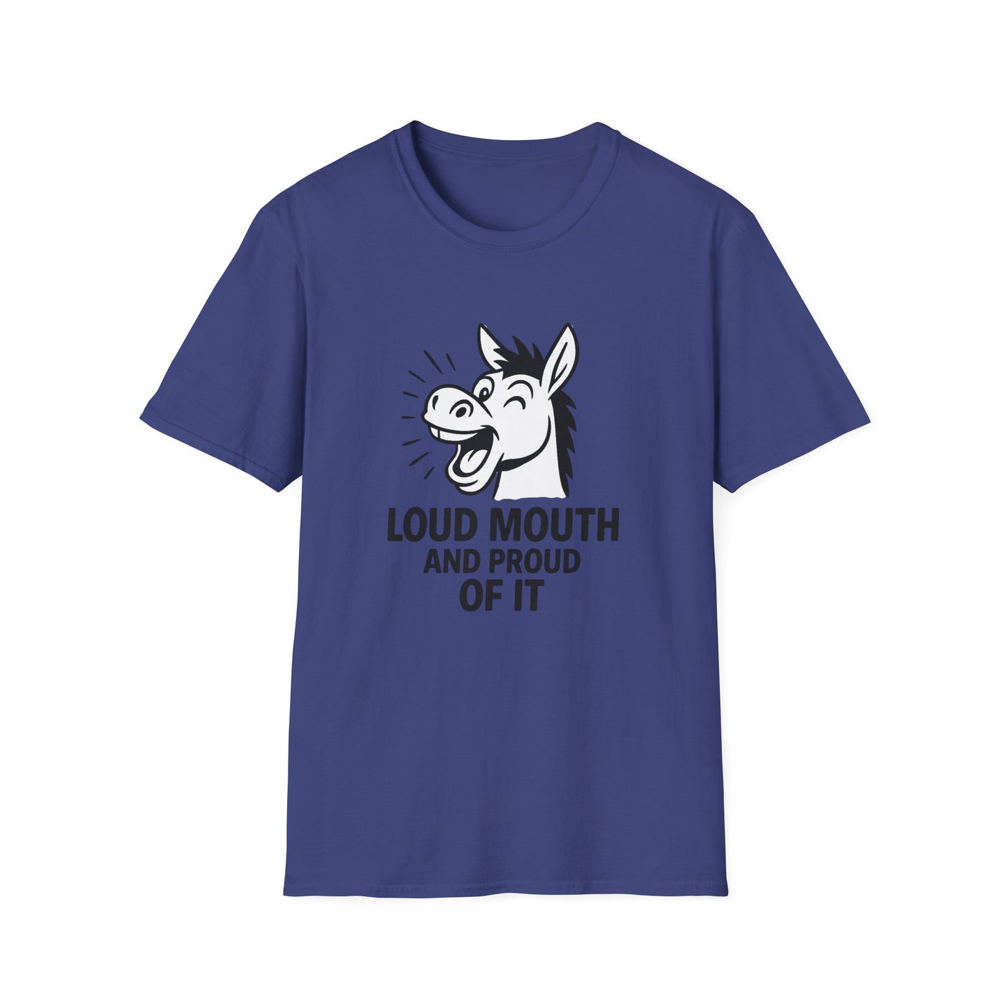 Horse T-Shirt - 'Loud Mouth' Softstyle Tee