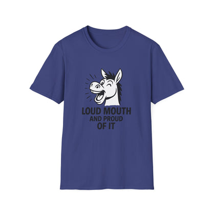 Horse T-Shirt - 'Loud Mouth' Softstyle Tee