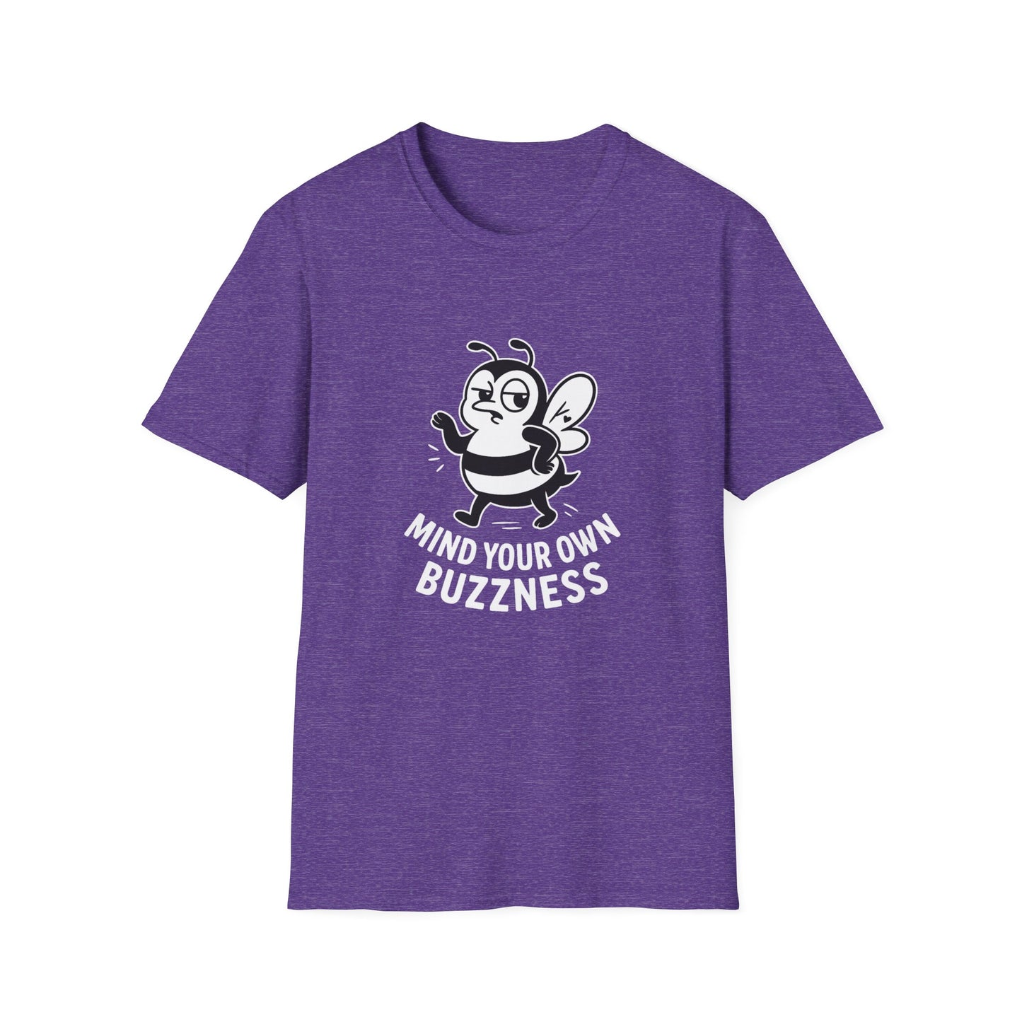 Bee T-Shirt - 'Mind Your Own Buzzness' Softstyle Tee