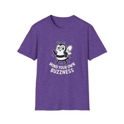 Bee T-Shirt - 'Mind Your Own Buzzness' Softstyle Tee