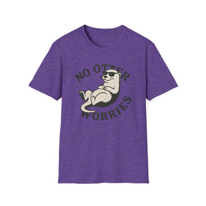 Otter T-Shirt - 'No Otter Worries' Softstyle Tee