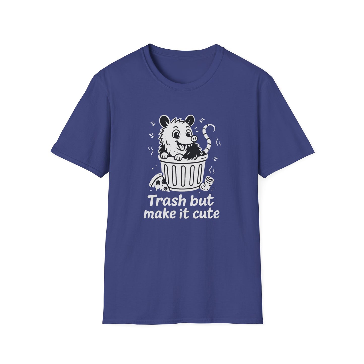 Possum T-Shirt - 'Trash But Make it Cute' Softstyle Tee