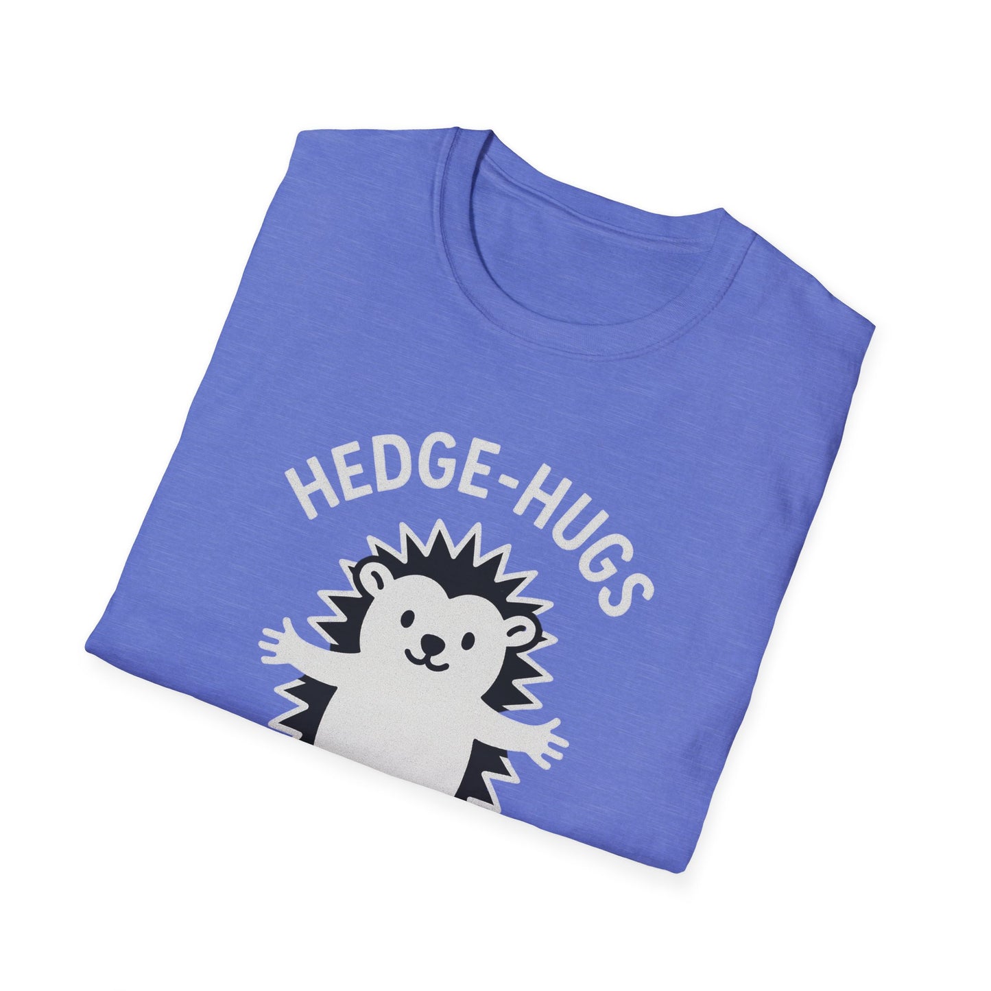Hedgehog T-Shirt - 'Hedge-Hugs' Softstyle Tee